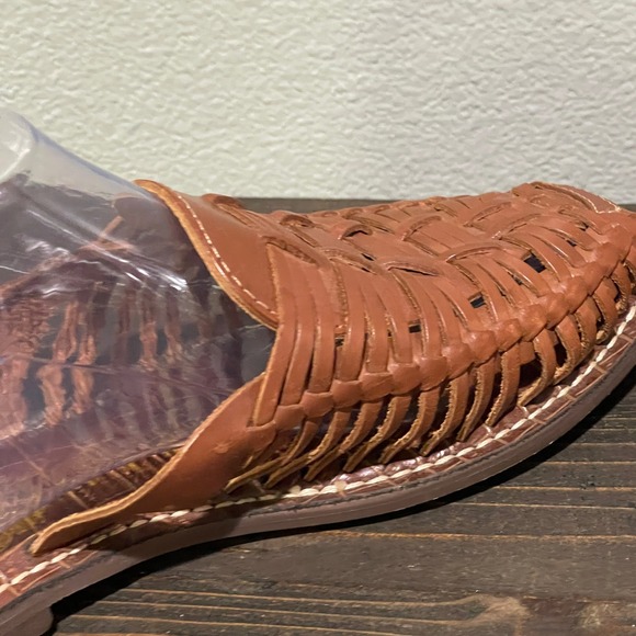 Sam Edelman Keely Woven Mule Slides Women's Size 8 Brown Leather - Picture 8 of 15